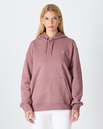 Unisex Gül Kurusu Nakışlı Kapüşonlu Organik Pamuk Oversize Sweatshirt