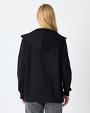 UNISEX FERMUARLI SWEATSHIRT NAKIŞLI-1011503