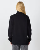 UNISEX FERMUARLI SWEATSHIRT NAKIŞLI-1011603