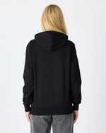 Unisex Silver Embroidered Hooded Organic Cotton Recycled Polyester Standard Fit Sweatshirt-1011003
