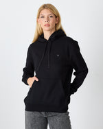 Unisex Silver Embroidered Hooded Organic Cotton Recycled Polyester Standard Fit Sweatshirt-1011003