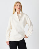 UNISEX FERMUARLI SWEATSHIRT NAKIŞLI-1011602