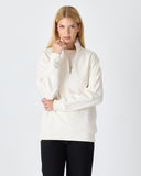 UNISEX FERMUARLI SWEATSHIRT NAKIŞLI-1011602