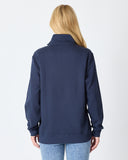 UNISEX FERMUARLI SWEATSHIRT NAKIŞLI-1011604