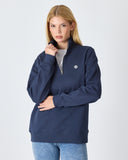 UNISEX FERMUARLI SWEATSHIRT LOGOLU-1031604