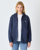 UNISEX FERMUARLI SWEATSHIRT LOGOLU-1031504