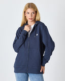 UNISEX FERMUARLI SWEATSHIRT LOGOLU-1031504