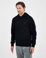 Unisex Silver Embroidered Hooded Organic Cotton Recycled Polyester Standard Fit Sweatshirt-1011003