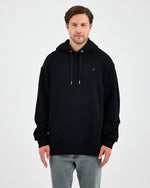 Unisex Silver Embroidered Hooded Organic Cotton Oversize Sweatshirt-1011403