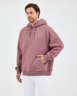 Unisex Gül Kurusu Nakışlı Kapüşonlu Organik Pamuk Oversize Sweatshirt
