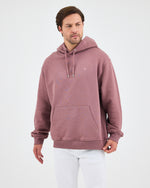 Unisex Gül Kurusu Nakışlı Kapüşonlu Organik Pamuk Oversize Sweatshirt