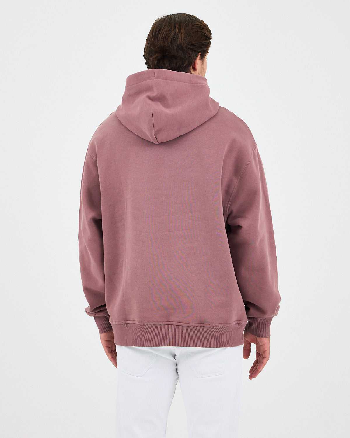 Unisex Gül Kurusu Nakışlı Kapüşonlu Organik Pamuk Oversize Sweatshirt