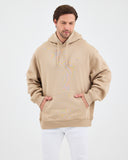 UNISEX KAPÜŞONLU SWEATSHIRT NAKIŞLI-1011418