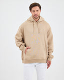 UNISEX KAPÜŞONLU SWEATSHIRT NAKIŞLI-1011418