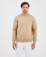 Unisex Kum Beji Nakışlı Organik Pamuk Standart Kalıp Sweatshirt