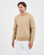 Unisex Kum Beji Nakışlı Organik Pamuk Standart Kalıp Sweatshirt