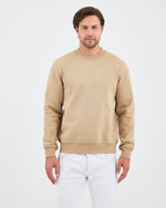 Unisex Kum Beji Nakışlı Organik Pamuk Standart Kalıp Sweatshirt