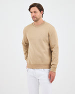 Unisex Kum Beji Nakışlı Organik Pamuk Standart Kalıp Sweatshirt