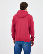 Unisex Bordo Nakışlı Kapüşonlu Organik Pamuk Recycled Polyester Standart Kalıp Sweatshirt