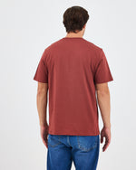 Unisex Gül Kurusu Nakış Standart Kalıp Organik Pamuk Bisiklet Yaka T-Shirt