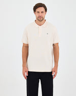 Men's Green Embroidered Standard Fit Organic Cotton Polo Neck T-Shirt-1020802