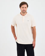 Men's Green Embroidered Standard Fit Organic Cotton Polo Neck T-Shirt-1020802