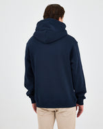 Unisex Yellow Embroidered Organic Cotton Hooded Standard Fit Sweatshirt-1021204
