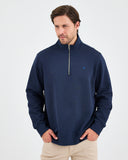 UNISEX FERMUARLI SWEATSHIRT NAKIŞLI-1011604