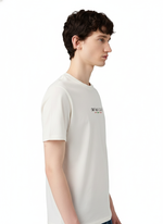 Unisex Letter Print Oversize Basic Organic Cotton T-Shirt - Happy New Year - 1040501